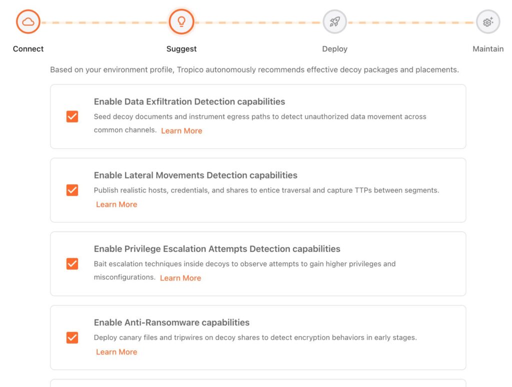tropico dashboard details